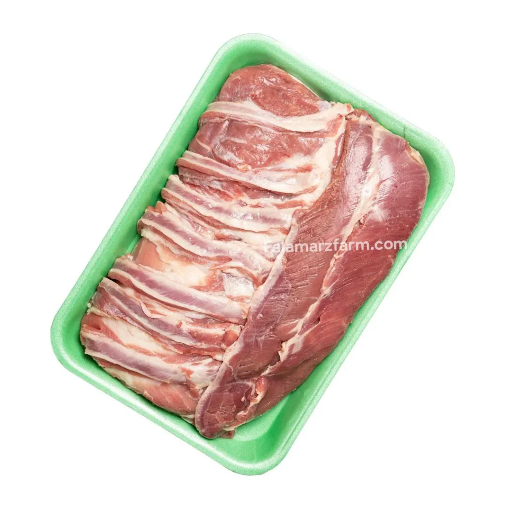 قلوه گاه بدون استخوان بره ممتاز از مزرعه فلامرز