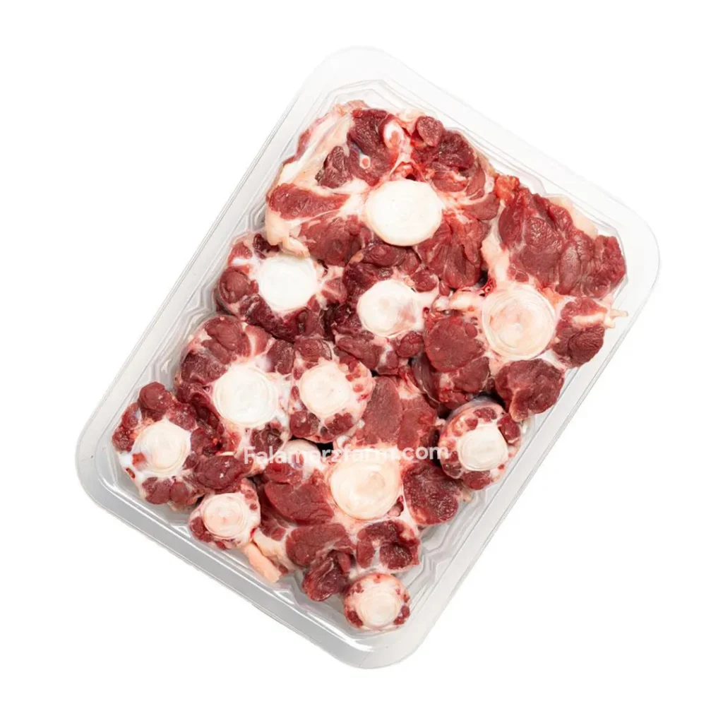 دم گوساله ممتاز (اسلایس شده) از مزرعه فلامرز